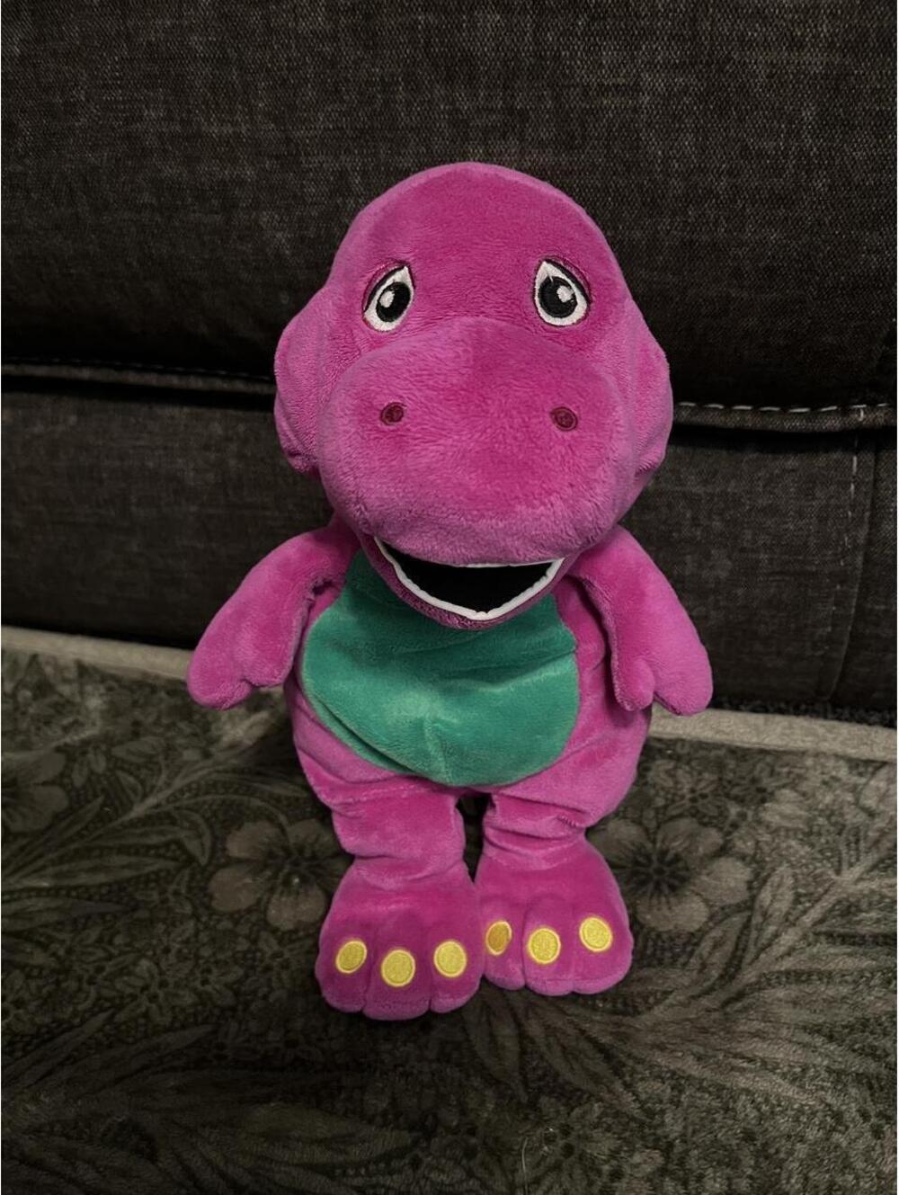 Barney's Multi and Purple Stuffed-animal